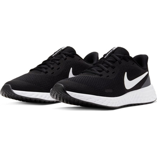 N-H124 (Nike revolution 5 BLACK/WHITE-ANTHRACITE) 102194348 NIKE