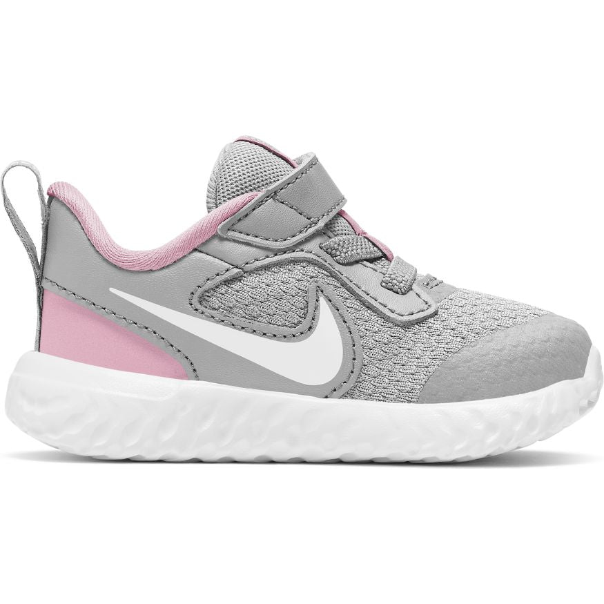 N-L125 (Nike revolution 5 Toddlers photon dust/white/pink foam) 112193069 NIKE