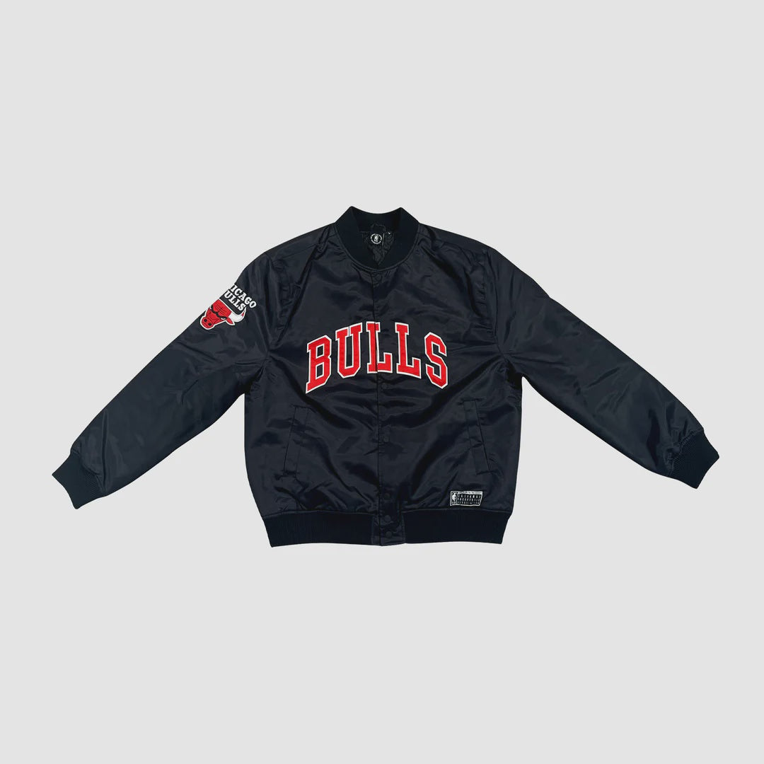 NBAA-D2 (NBA essentials delta nylon bomber bulls black) 52399130 NBA ESSENTIALS