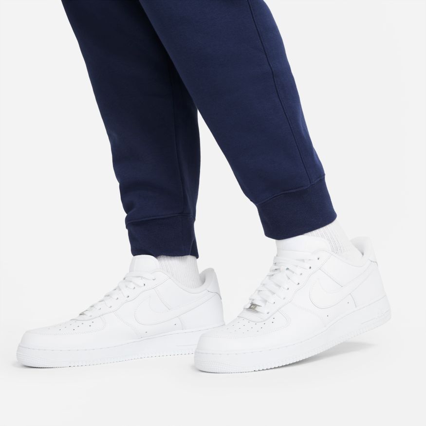 NA-I30 (M nike sports wear club jogger fleece bb midnight navy/white) 42193581 NIKE