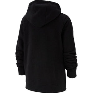 NA-A32 (B nike sportswear hoodie full zip club black/white) 72192813 - Otahuhu Shoes