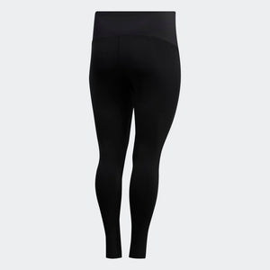 AA-B12 (Believe this solid 7/8 tights plus size black/white) 102194605 ADIDAS