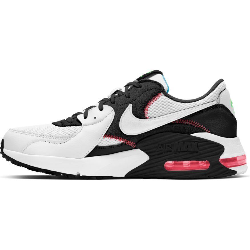 N-S116 (Nike air max excee white/white/black/flash crimson) 92098184 - Otahuhu Shoes