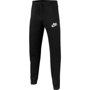 NA-S30 (B nike sportswear club fleece jogger pant black/white) 52192558 - Otahuhu Shoes