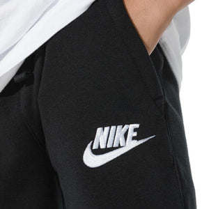 NA-S30 (B nike sportswear club fleece jogger pant black/white) 52192558 - Otahuhu Shoes