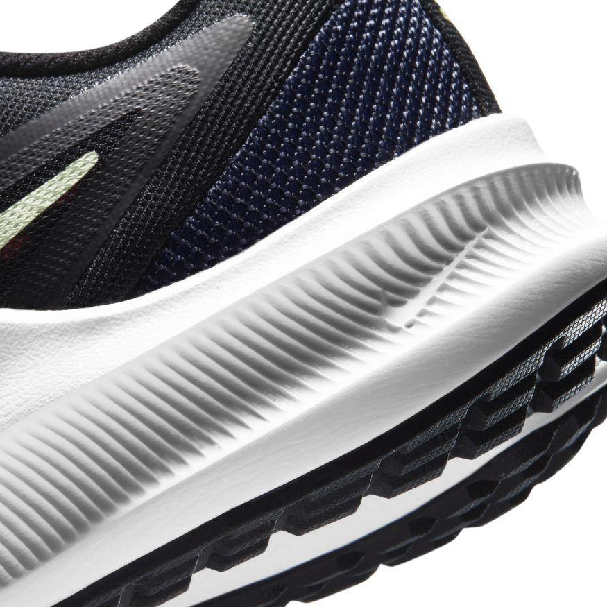 N-X118 (Wmns nike downshifter 10 black/lt liquid lime/blackened blue) 12196138 - Otahuhu Shoes