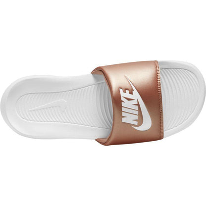 N-Z122 (W nike victori one slide metallic red bronze/white) 72192558 - Otahuhu Shoes