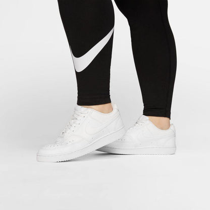 NA-T24 (W nsw legging club hr swoosh plus black) 92093325 - Otahuhu Shoes