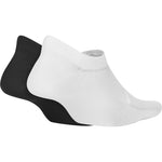 NA-P34 (Nike one no show socks - 2 pack black/white) 22291279 NIKE