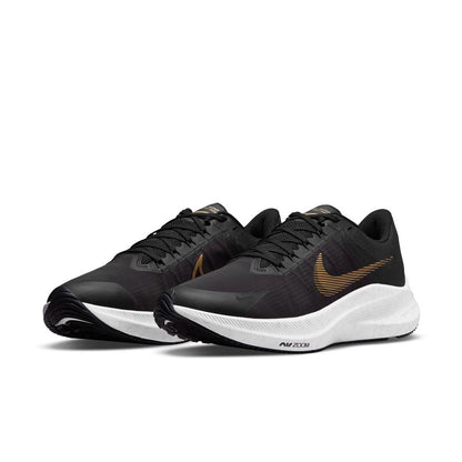 N-A128 (Nike zoom winflo 8 black/metallic gold/dark smoke grey/white) 32299207 NIKE