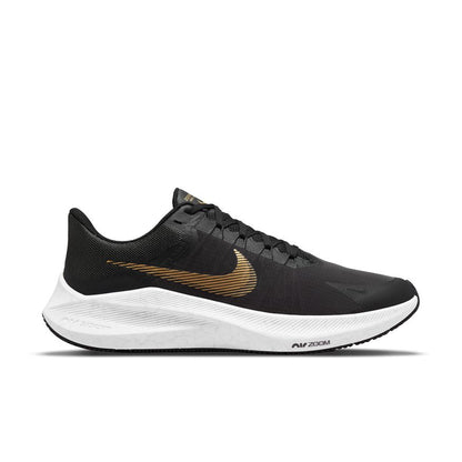 N-A128 (Nike zoom winflo 8 black/metallic gold/dark smoke grey/white) 32299207 NIKE