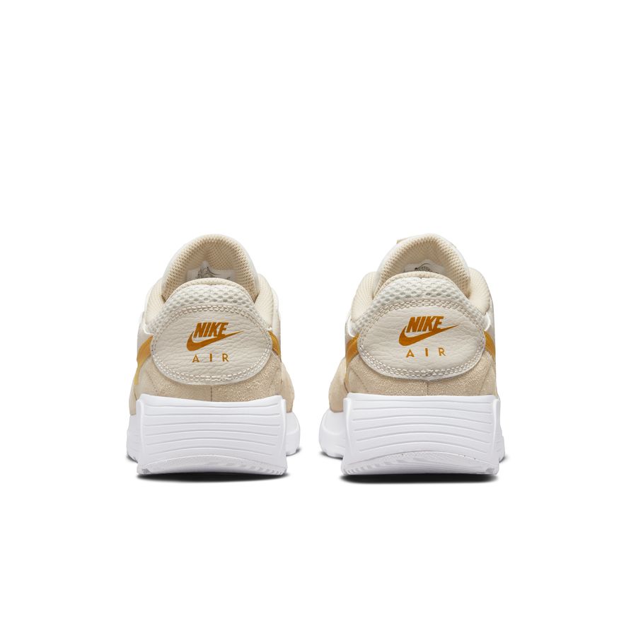 N-W130 (Womens nike air max sc phantom/gold suede/sanddrift/white) 92296650 NIKE