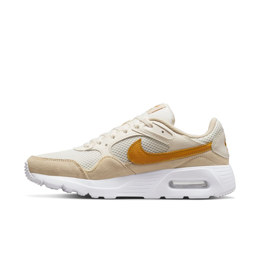 N-W130 (Womens nike air max sc phantom/gold suede/sanddrift/white) 92296650 NIKE