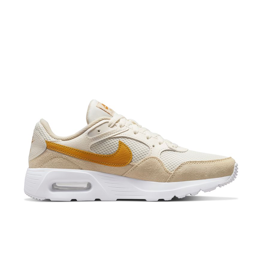 N-W130 (Womens nike air max sc phantom/gold suede/sanddrift/white) 92296650 NIKE