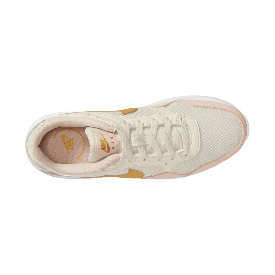 N-W130 (Womens nike air max sc phantom/gold suede/sanddrift/white) 92296650 NIKE