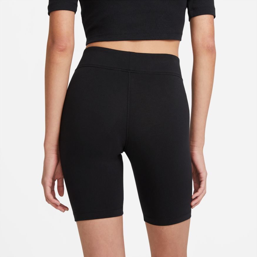 NA-Y33 (W nike sportswear essential biker short tights black/white) 122192813 NIKE