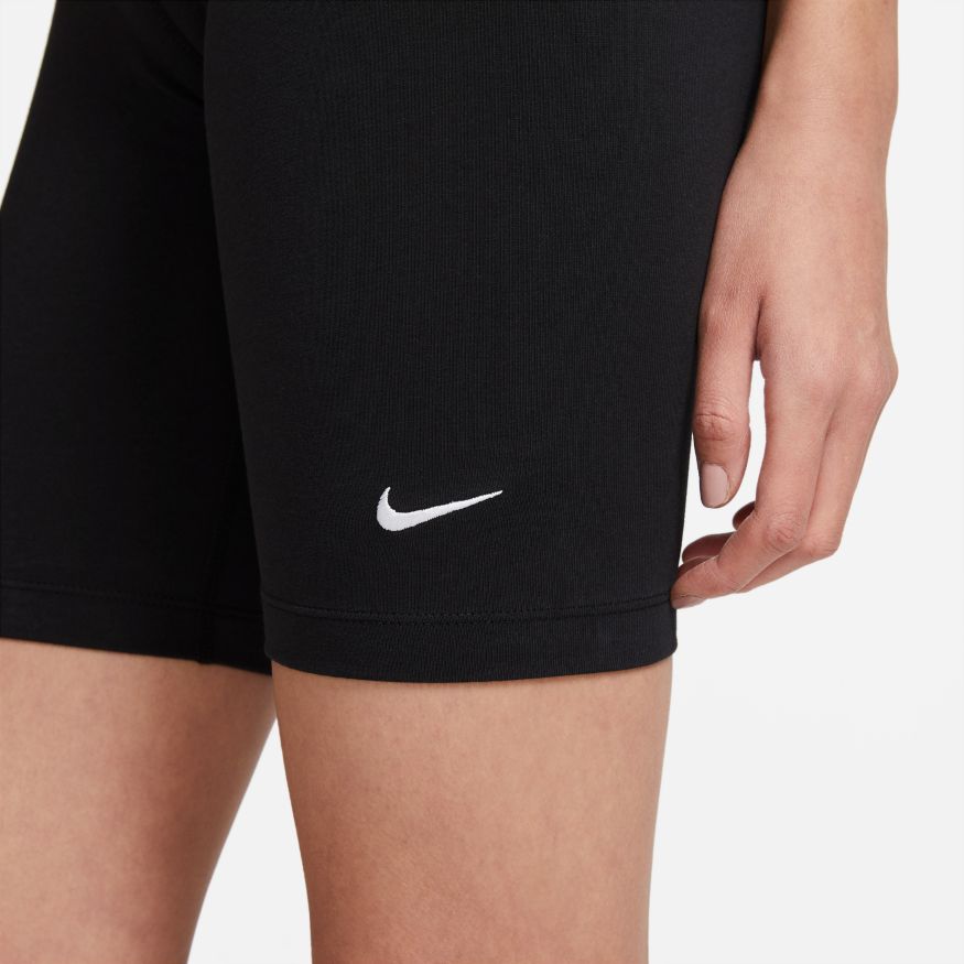 NA-Y33 (W nike sportswear essential biker short tights black/white) 122192813 NIKE