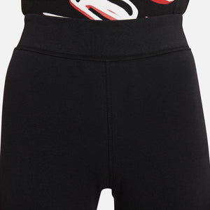 NA-E30 (W nike sportswear essential high rise legging black/white) 42193325 - Otahuhu Shoes