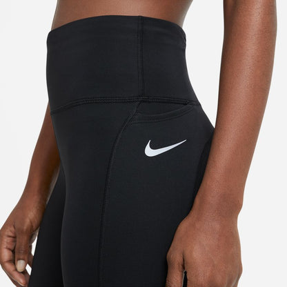 NA-L36 (W nike drifit fast crop tights black/reflective silver) 32293836 NIKE