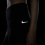 NA-J34 (Womens nike dry fit fast tight black/reflective silver) 22294092 NIKE
