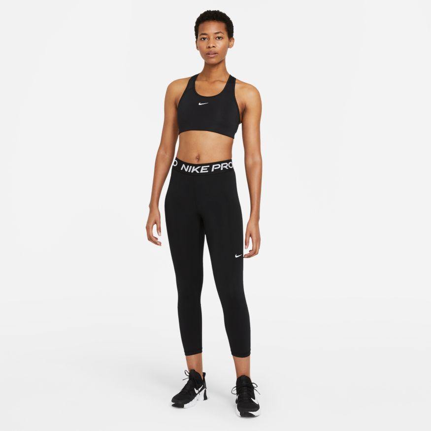 NA-B30 (W Nike pro 365 tight crop black/white) 32193069 - Otahuhu Shoes