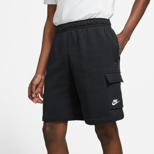 NA-V41 (Nike sportswear club cargo shorts black/white) 22394092 NIKE