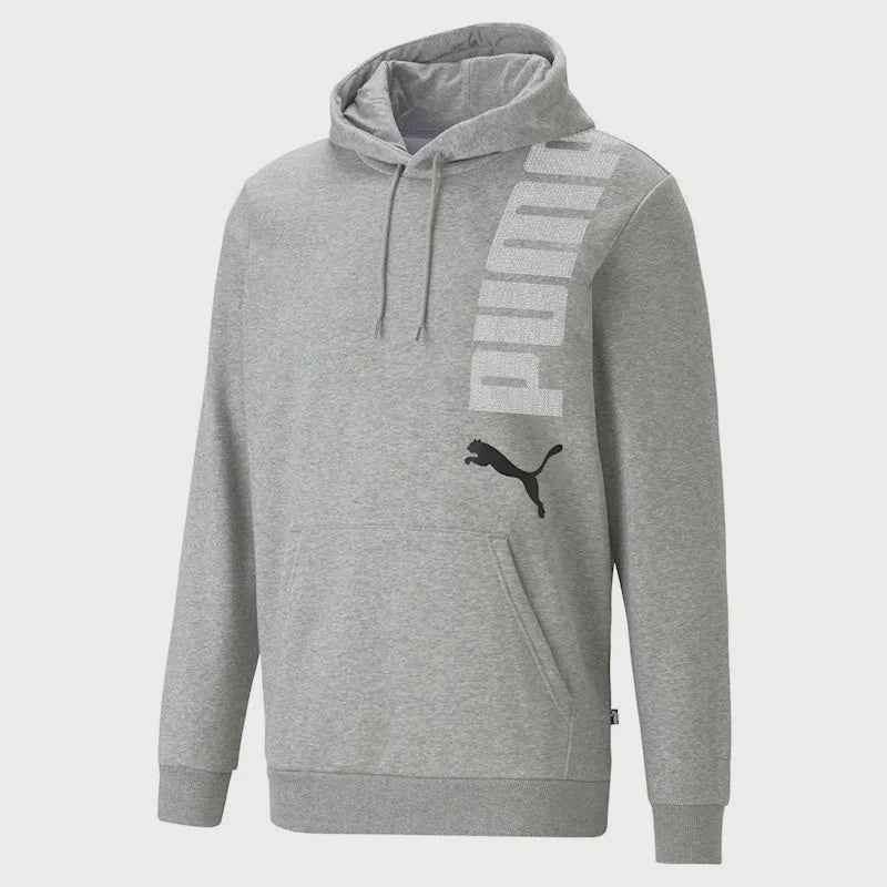 PA-V8 (Puma essentials + logo lab fleece hoodie medium grey) 923950000 PUMA