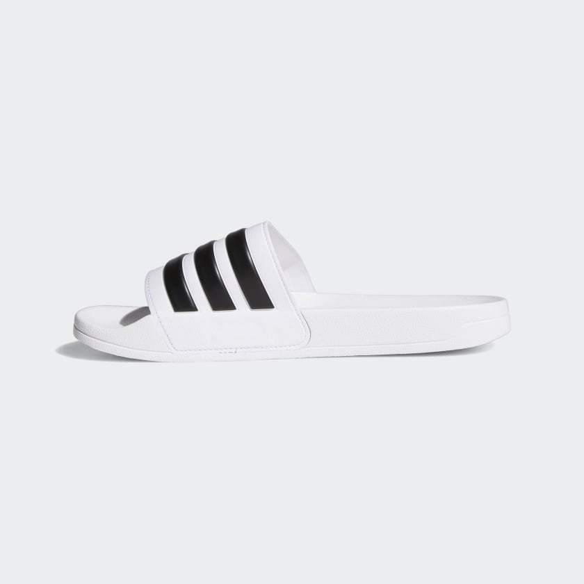 A-Z58 (Adilette shower ft white/core black) 22192560 - Otahuhu Shoes