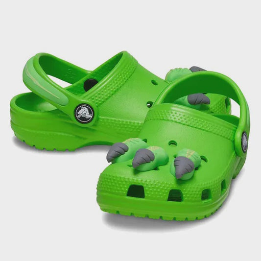 CR-C8 (Crocs classic i am dinosaur clog toddlers green slime) 12493304