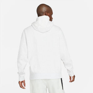 NA-U30 (Mnike sports wear just do it pullover fleece hoodie heather/white) 52194348 - Otahuhu Shoes