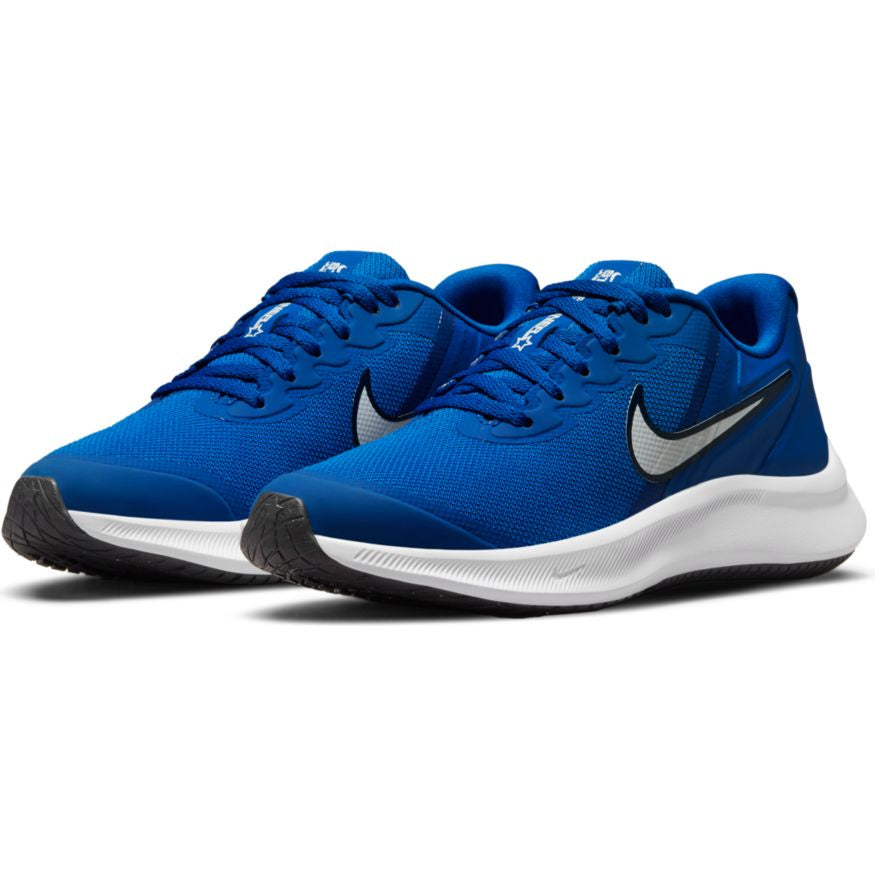 N-E127 (Nike star runner 3 game royal/white/midnight navy) 22294092 NIKE