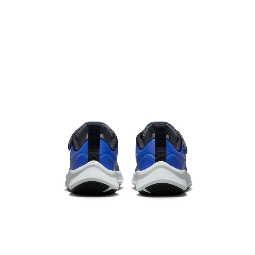 N-E135 (Nike star runner 3 iron grey/black/blue lighting) 32294092 NIKE