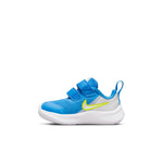 N-R129 (Nike star runner 3 grey fog/white/photo blue/atomic green) 52293836 NIKE