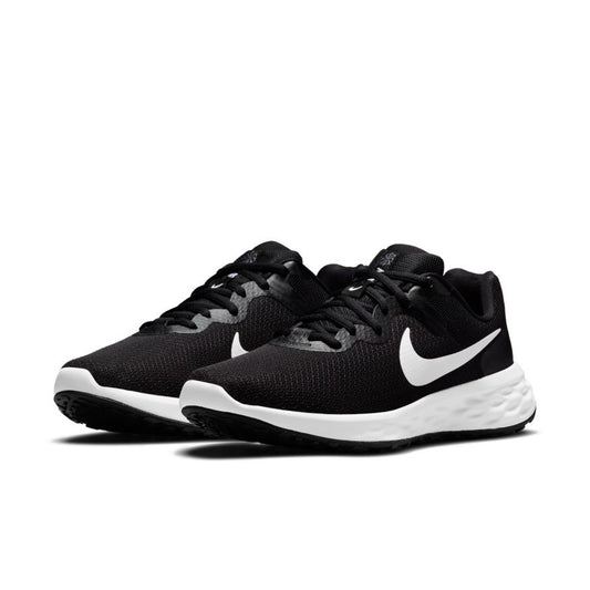 N-S129 (Nike revolution 6 nn black/white) 52295627 NIKE