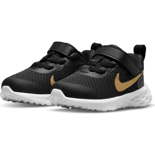 N-P125 (Nike revolution 6 nn black/metallic gold/white) 112193581 NIKE