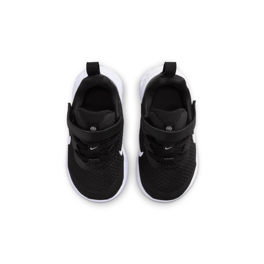 N-U129 (Nike revolution 6 nn black/white) 52293581 NIKE