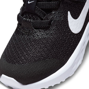 N-U129 (Nike revolution 6 nn black/white) 52293581 NIKE
