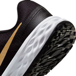 N-X124 (Nike revolution 6 Youth nn black/metallic gold/white) 112194604 NIKE