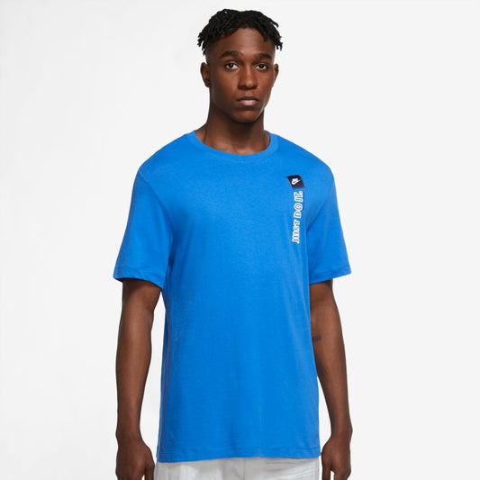 NA-P33 (Mens nike sportswear just do it tee gx 2 signal blue/white/black) 112192046 NIKE