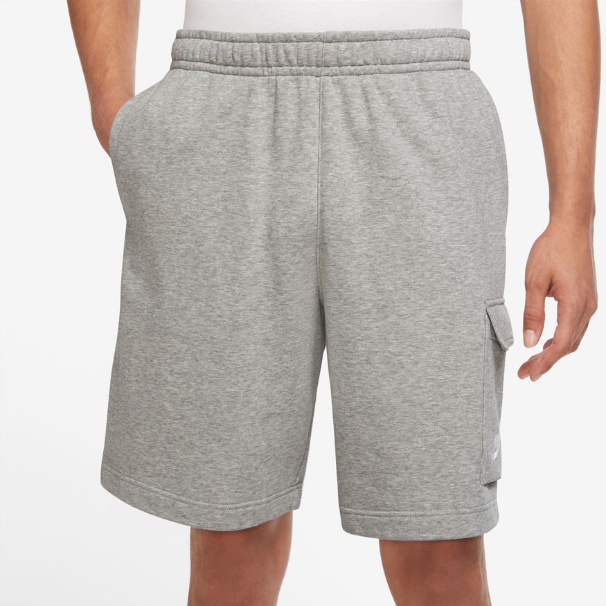 NA-F40 (Nike sportswear club cargo shorts dark grey/heather/white) 922 ...