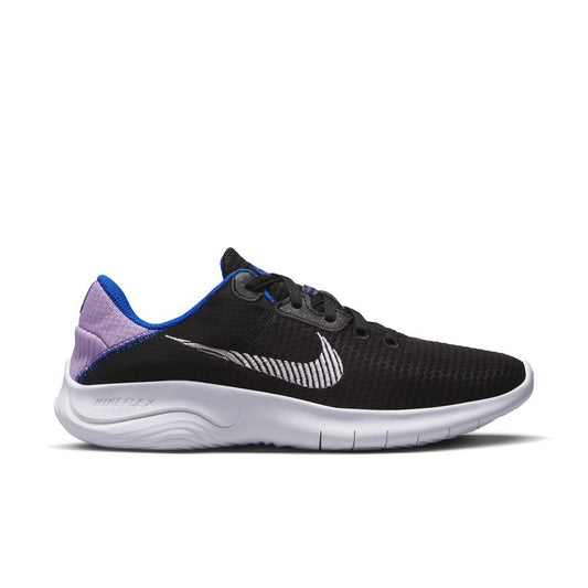 N-Y131 (Nike womens flex experience rn 11 black/white/lilac/racer blue) 102296138 NIKE