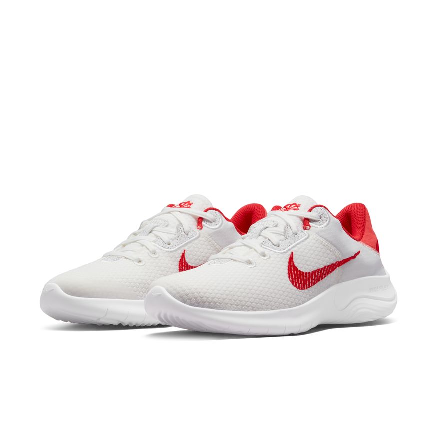 N-Q130 (Women flex experience run 11 summit white/university red)  82296138 NIKE