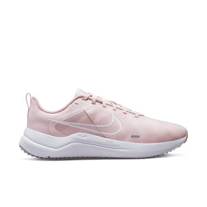 N-A130 (Womens nike downshifter 12 barely rose/white/pink oxford) 72296138 NIKE