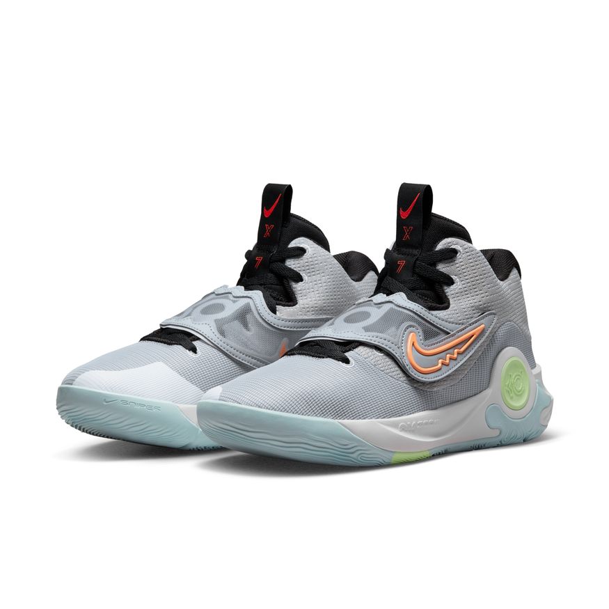 N-L134 (Nike kd trey 5 X wolf grey/white/barely volt) 22398696 NIKE