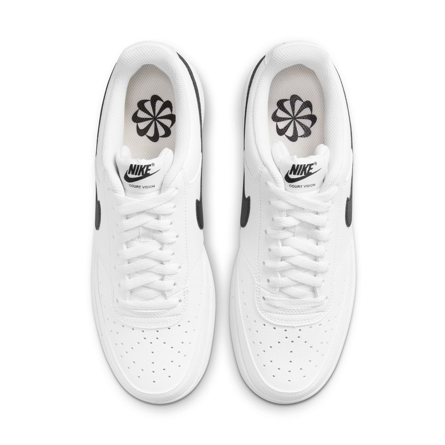 N-F133 (Nike court vision lo NN white/black) 112196138 NIKE