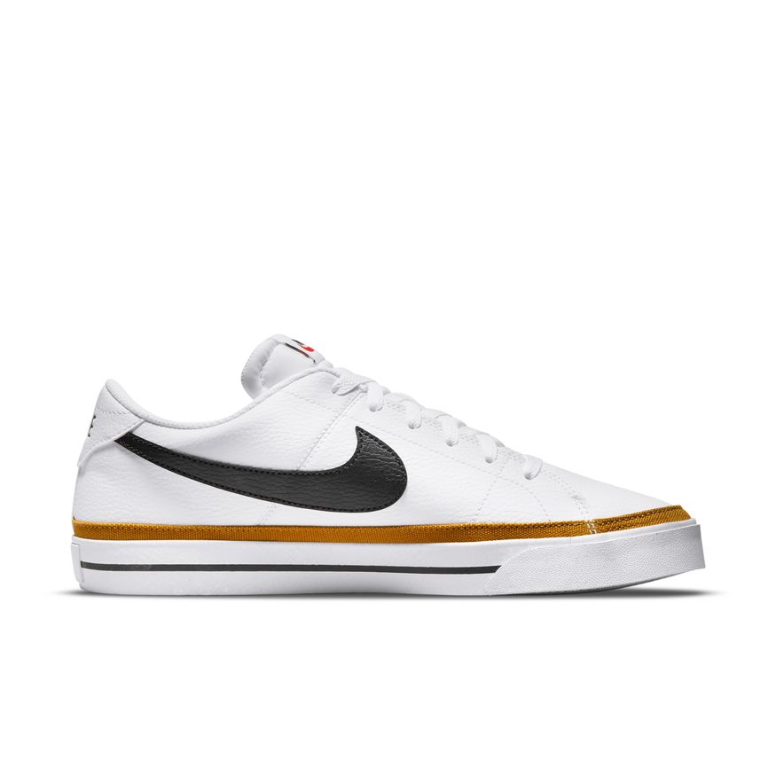 N-V131 (Nike court legacy nn white/black/dessert ochre) 102296138 NIKE