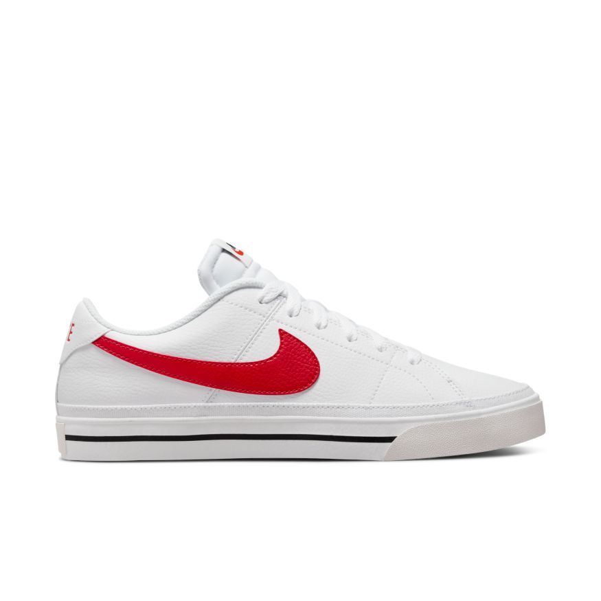 N-W129 (Nike court legacy nn white/university red/black) 62296138 NIKE