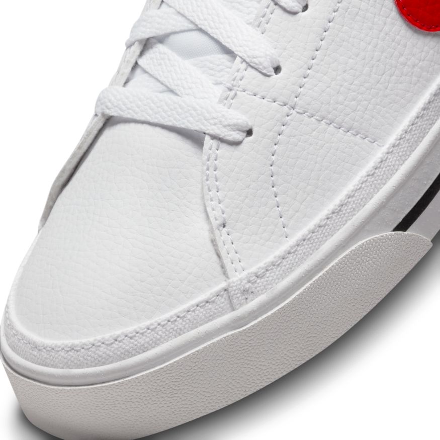 N-W129 (Nike court legacy nn white/university red/black) 62296138 NIKE