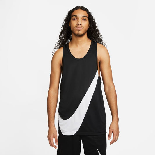 NA-P35 (Men nike drifit crossover jersey black/white) 22293069 NIKE