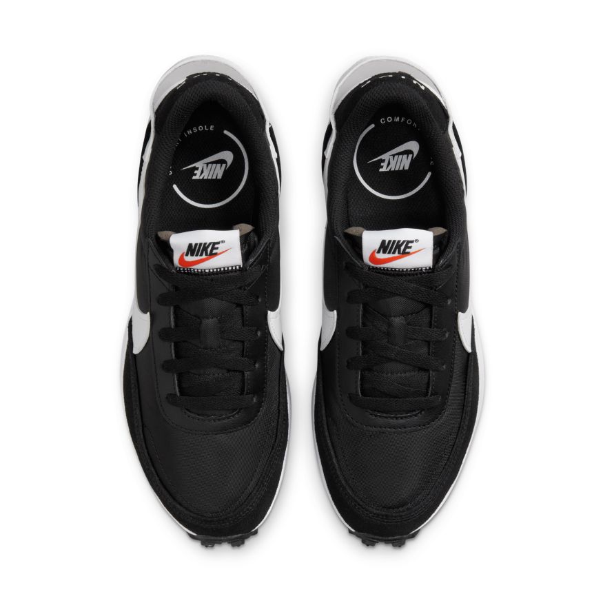 N-K129 (Wmns nike waffle debut black/white/orange) 52296138 NIKE